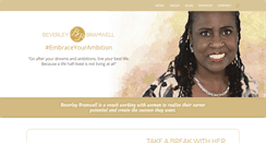 Desktop Screenshot of beverleybramwell.com
